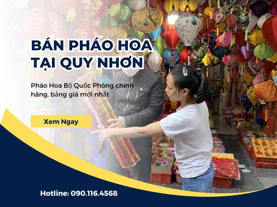 Mua Pháo Hoa tại Quy Nhơn, Bình Định - Pháo Hoa Bộ Quốc Phòng